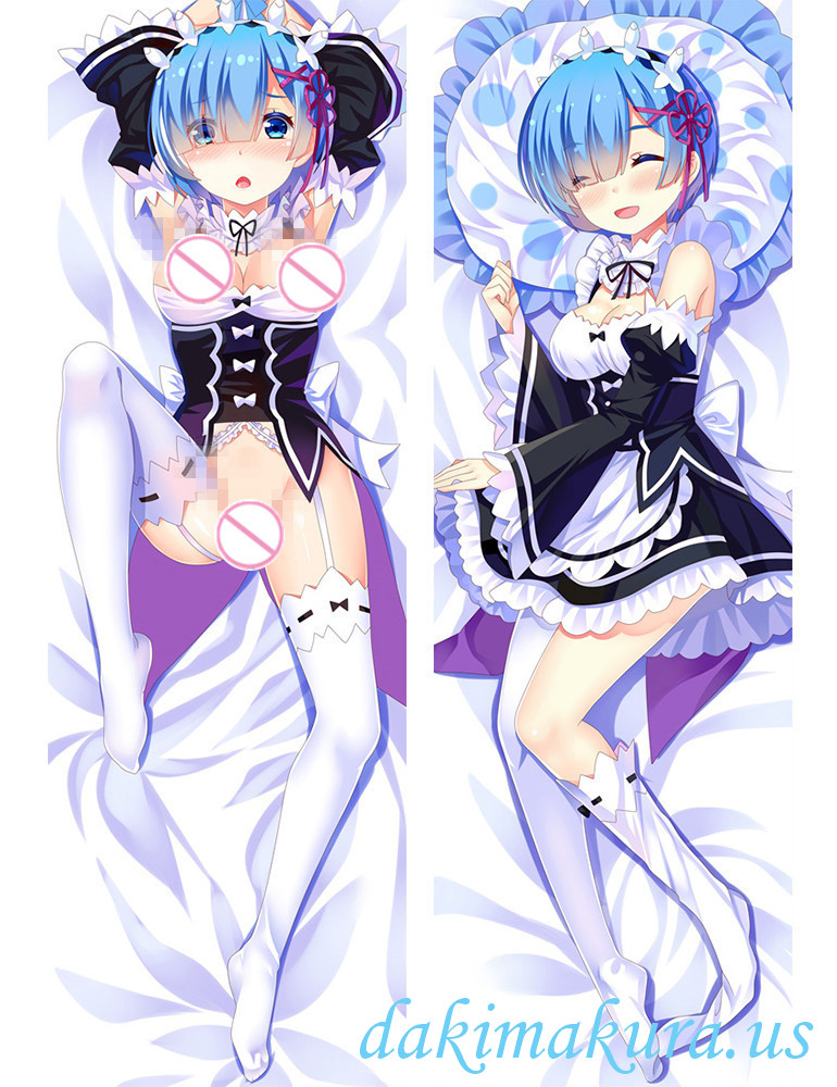 Rem - Re Zero Anime Dakimakura Japanese Love Body Pillow Cover